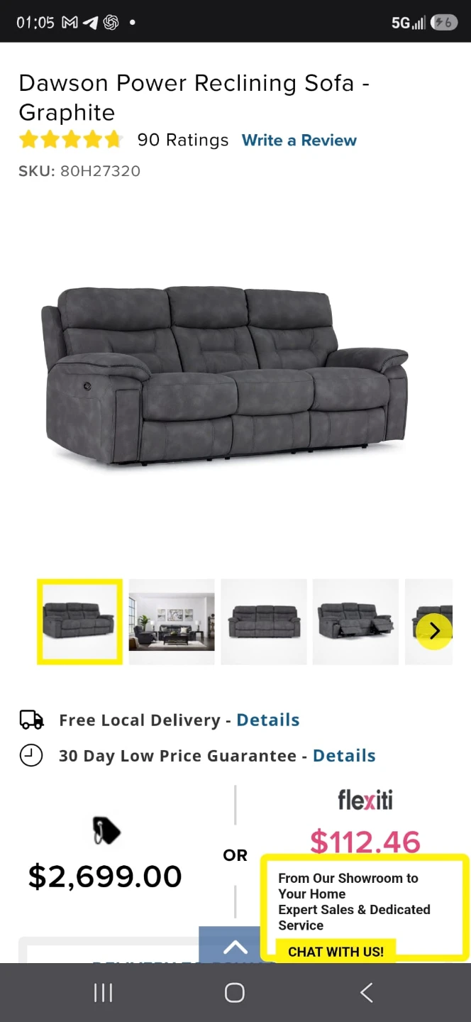 Reclimer coach 3 seater - photo 4