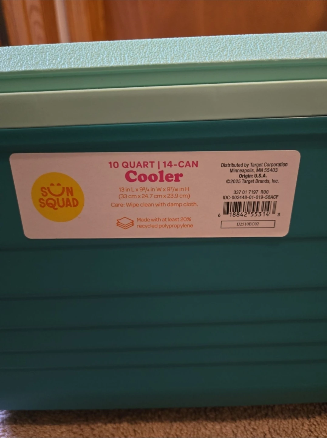 Sun Squad 10 Quart Cooler - photo 3