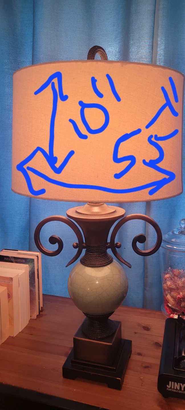 2 Beautiful  Antique Table Lamps - photo 4