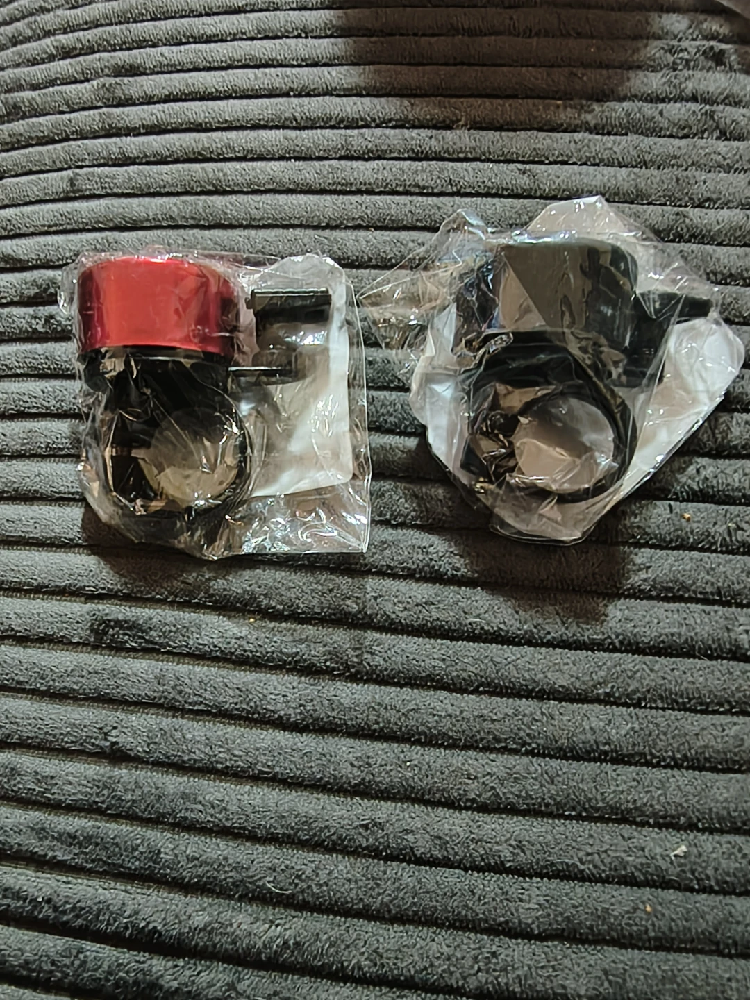 Red and black Bicycle Bells