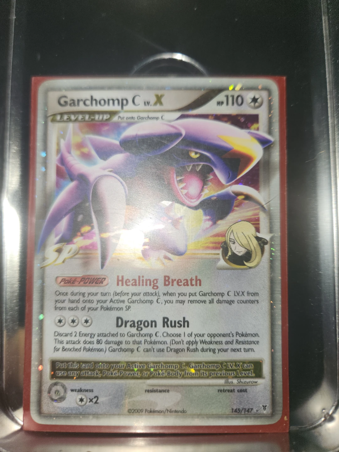 Garchomp C LV.X Pokémon Card - supreme victors ULTRA RARE