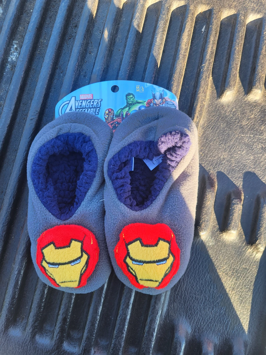 Marvel Avengers Assemble Iron Man Slippers