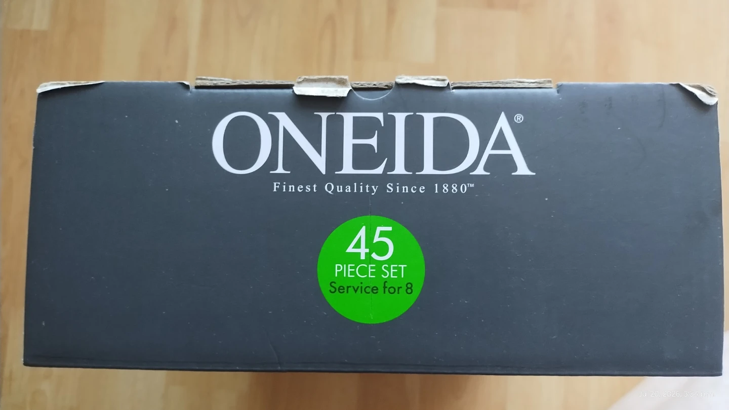 Oneida Flight 45-Piece Stainless Steel Flatware Set for 8 - photo 2