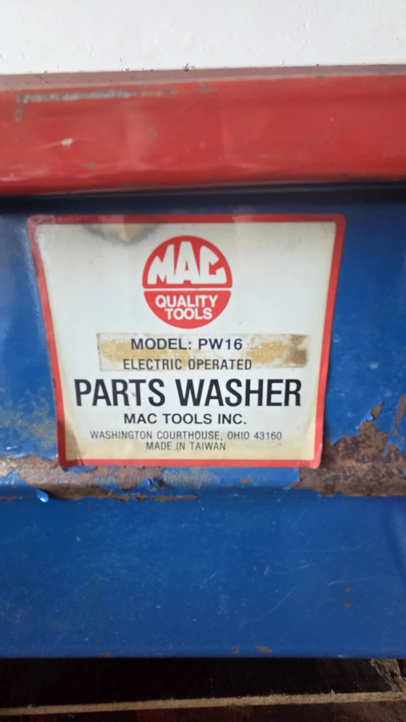 MAC Tools PW16 Electric Parts Washer - photo 2