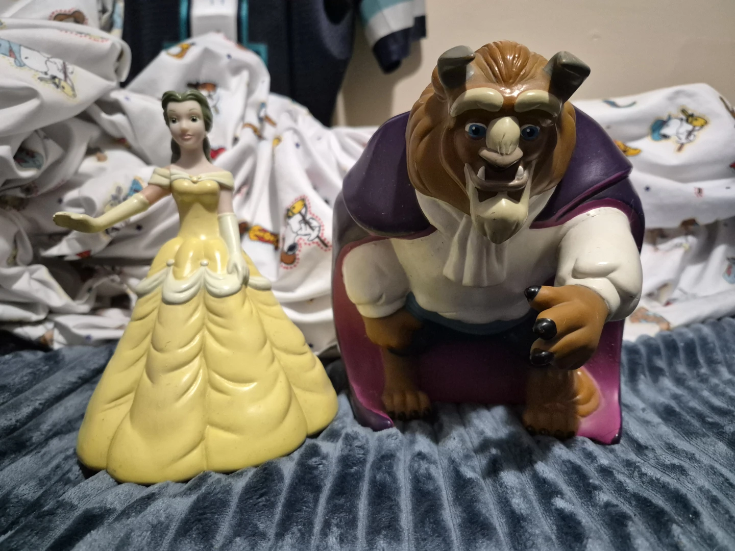 Disney Beauty and the Beast Coin Bank Set