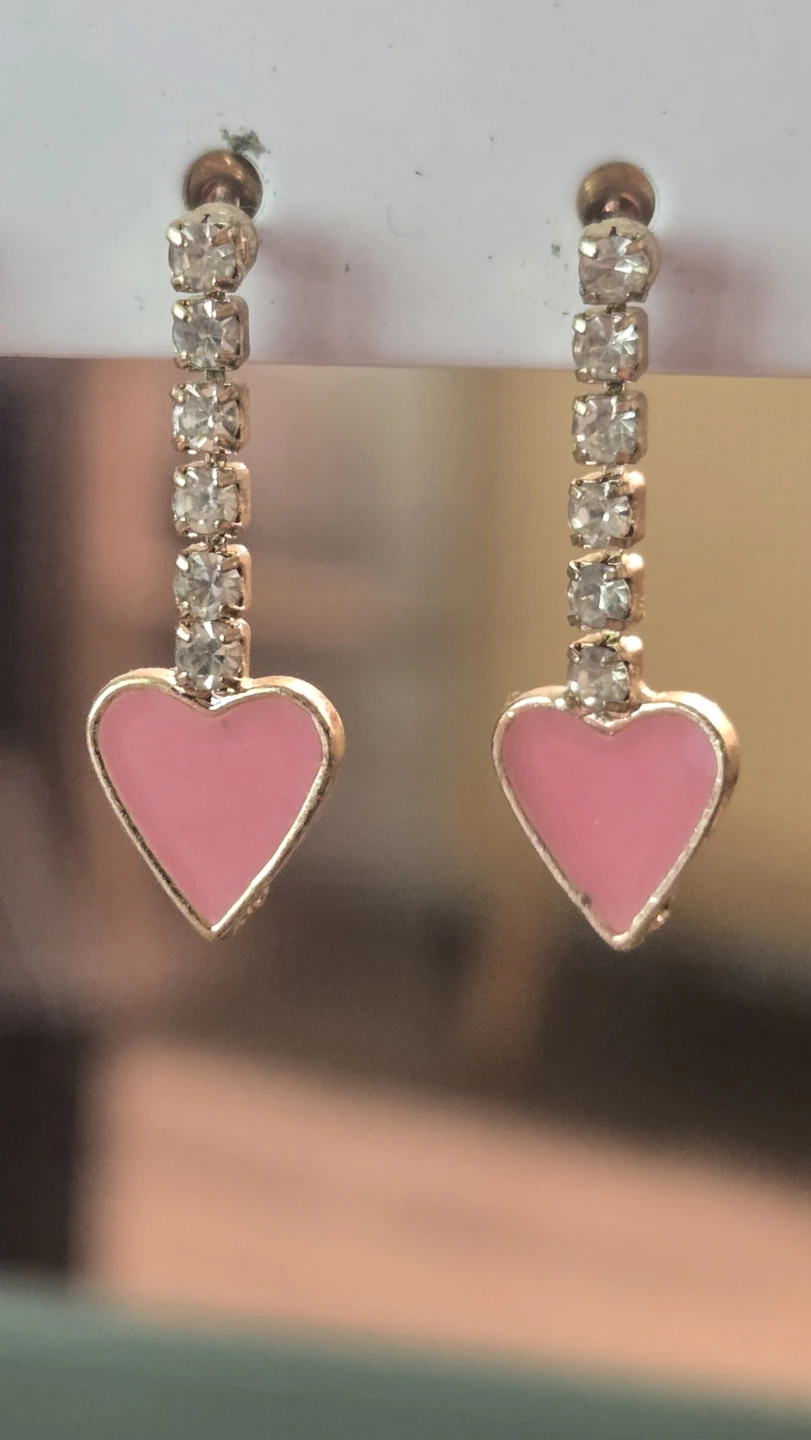 Assorted Dangle Earrings - Hearts, Mushrooms, Flowers
