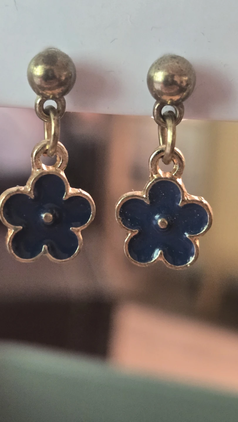 Assorted Dangle Earrings - Hearts, Mushrooms, Flowers - photo 4