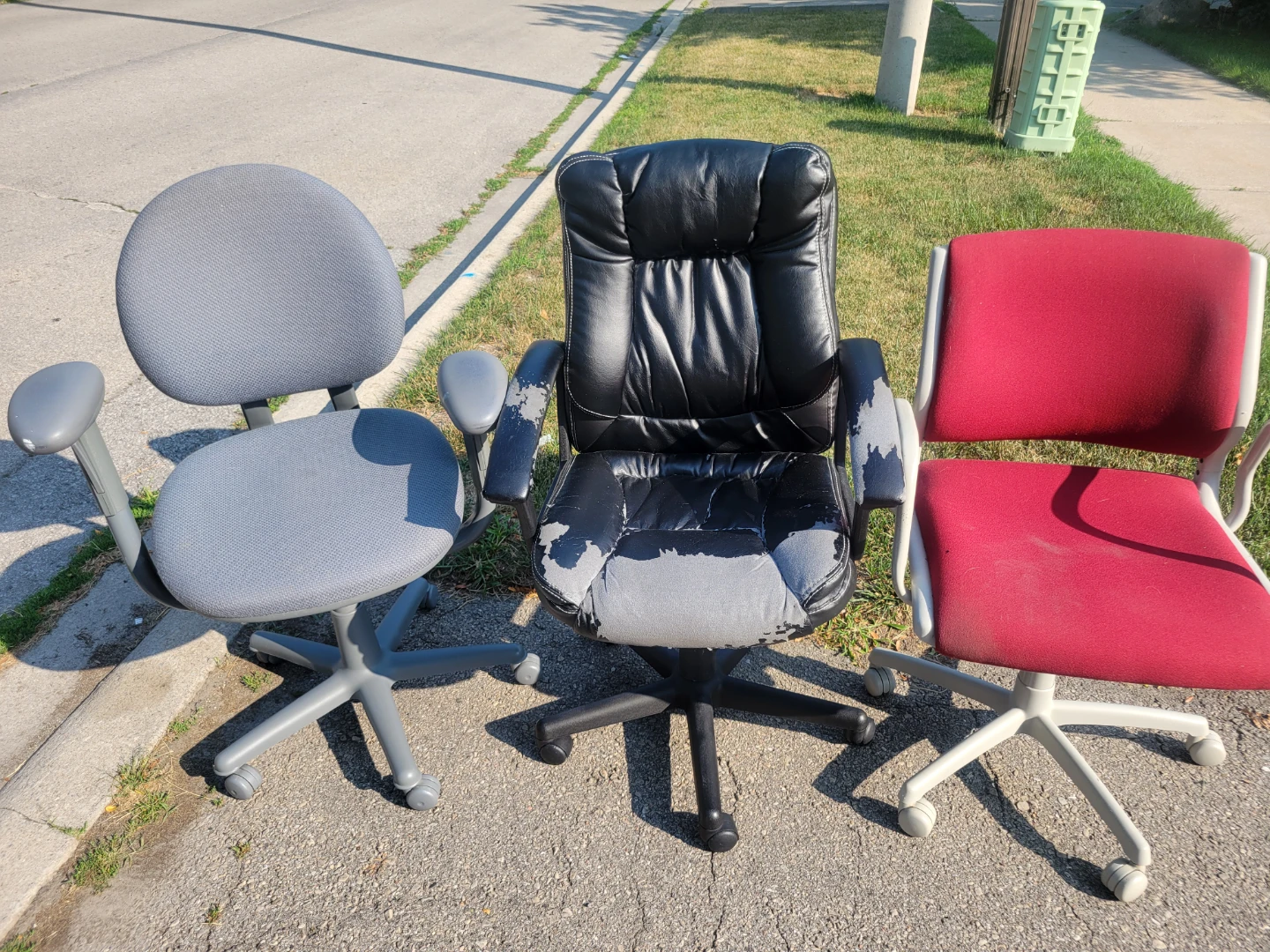Free Assorted Office Chairs (3)