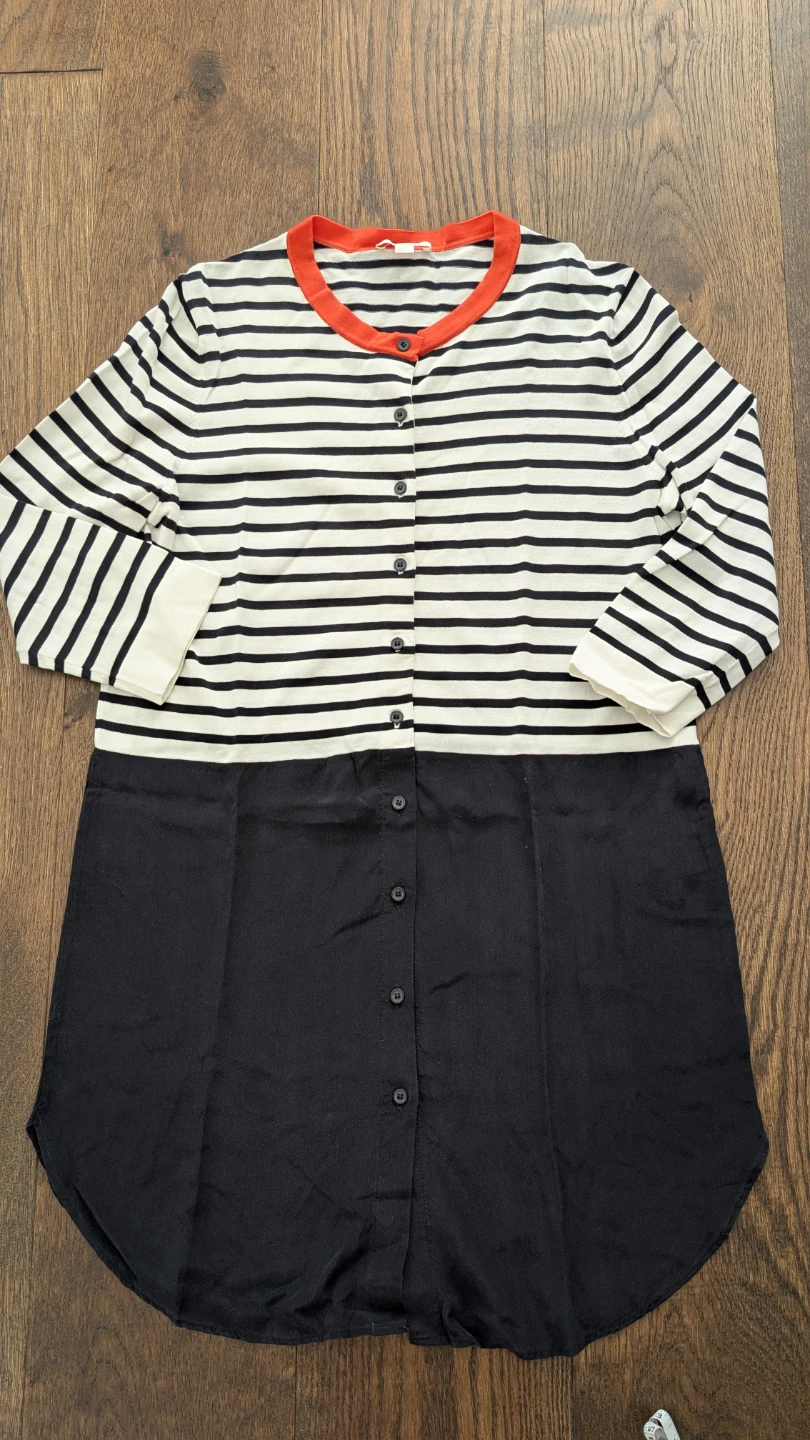 COS Striped Long Sleeve Knit Tunic- S - photo 2