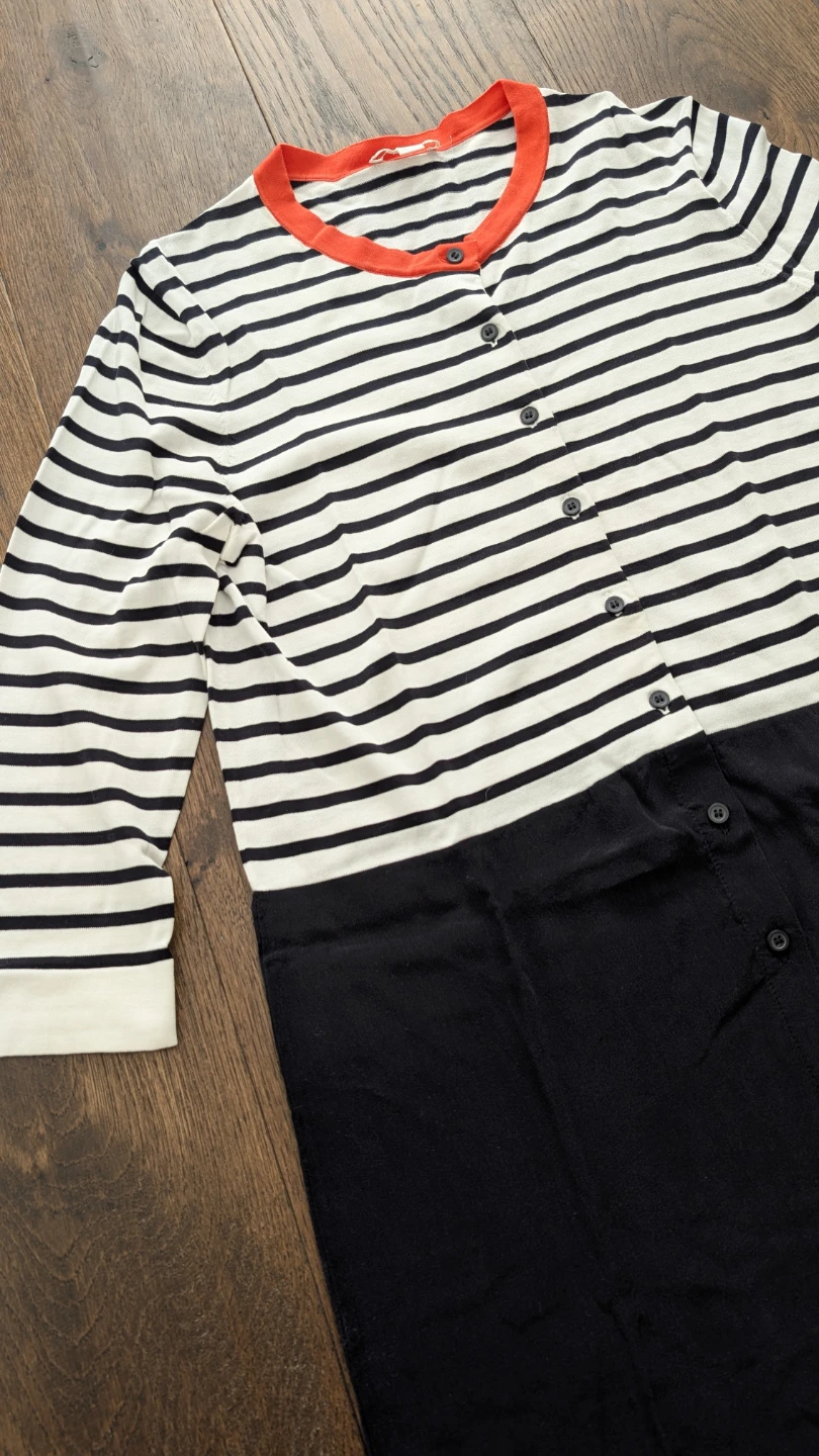 COS Striped Long Sleeve Knit Tunic- S - photo 3