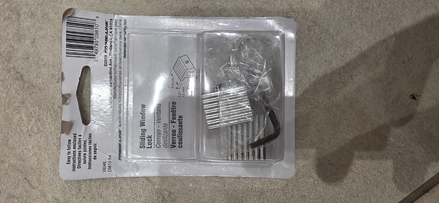 Defender Security Sliding Window Lock