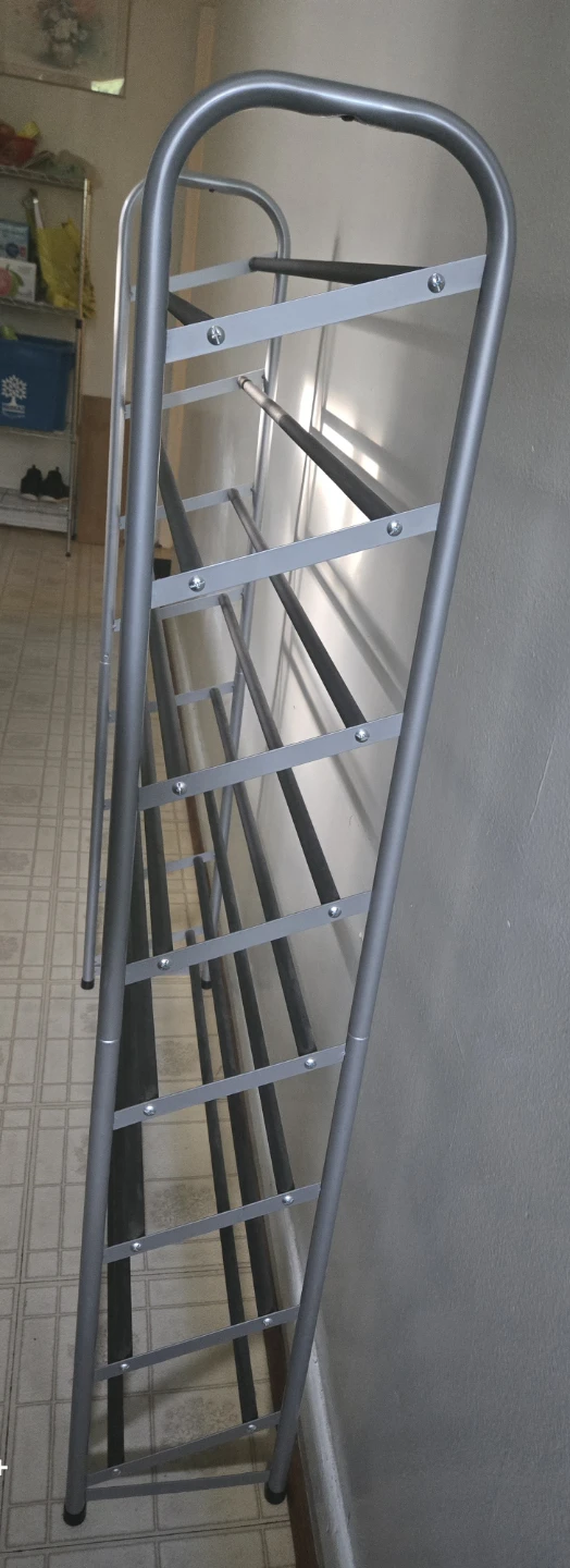 Silver 8-Tier Shoe Rack - photo 2