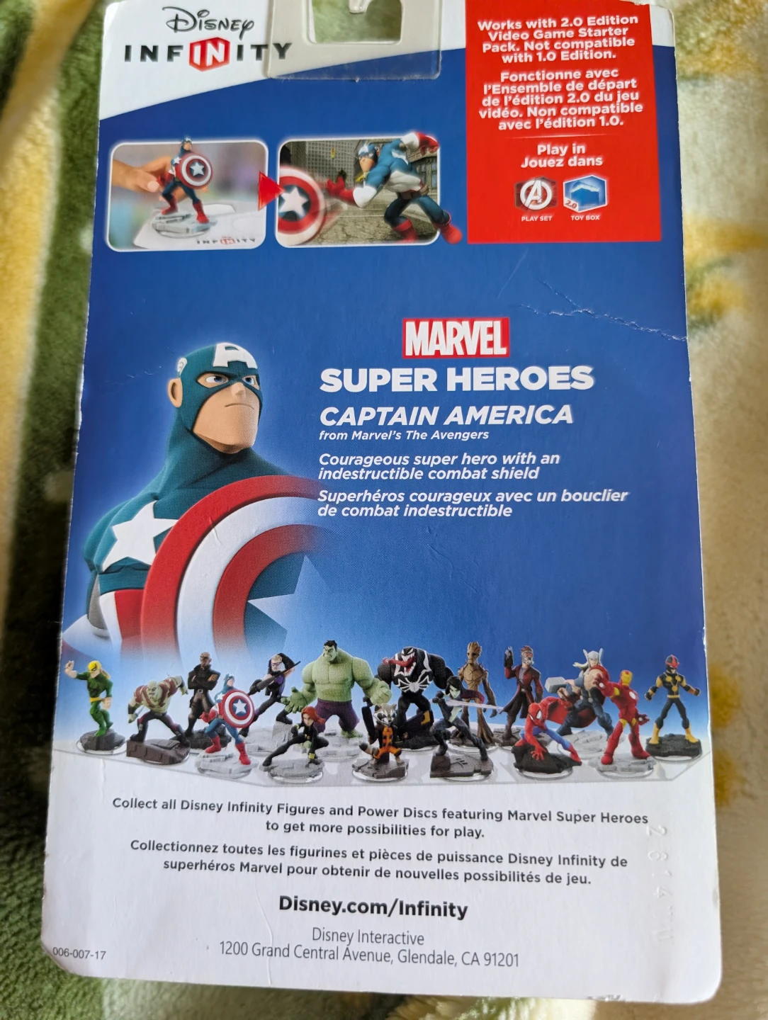 Disney Infinity Marvel Super Heroes Captain America 2.0 Edition - photo 2