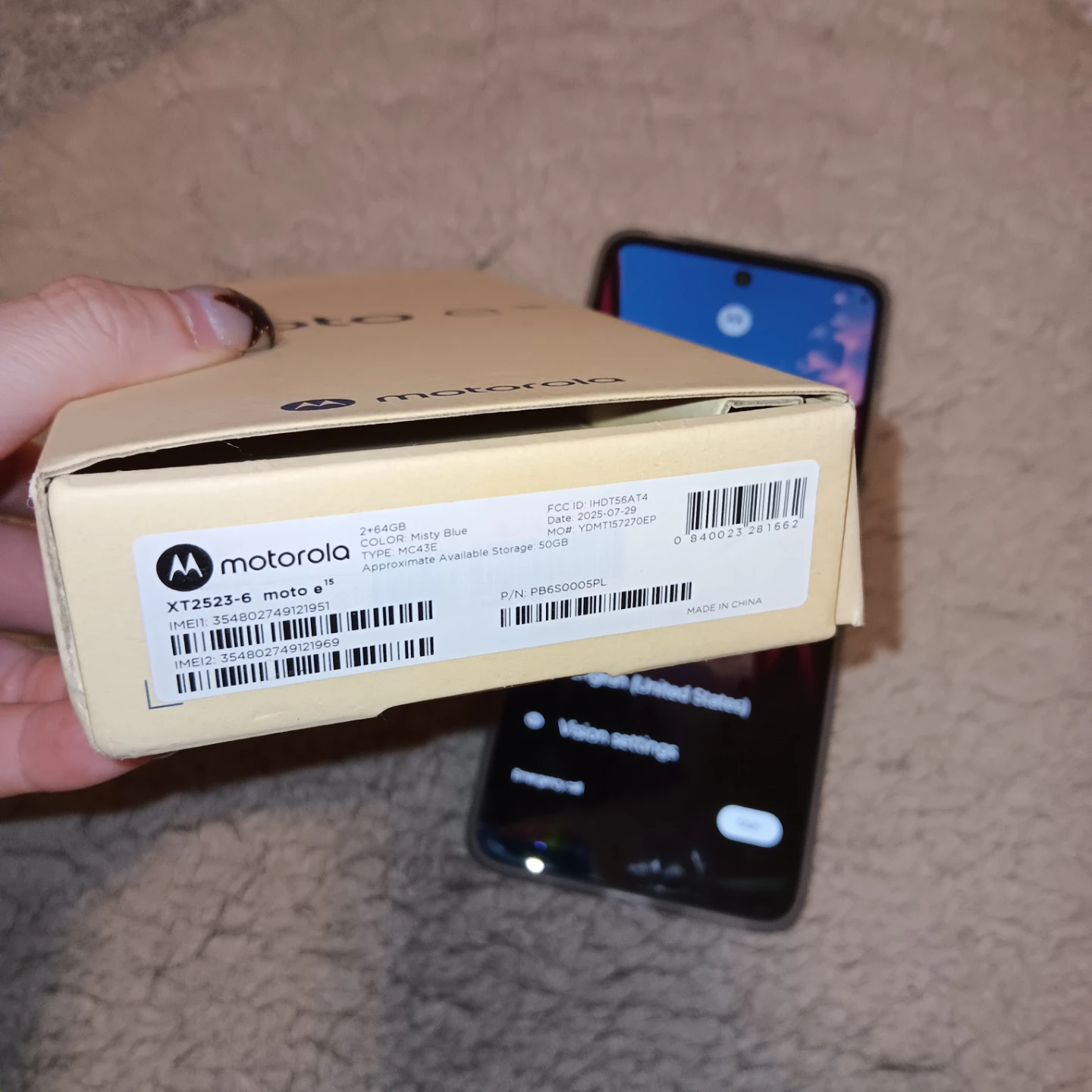 Motorola Moto E15 Misty Blue 2GB/64GB - photo 4