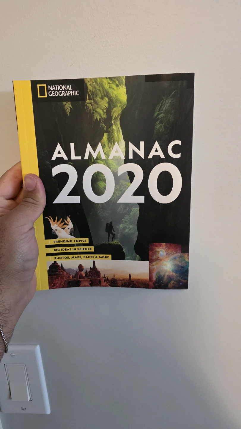 National Geographic Almanac 2020 Book