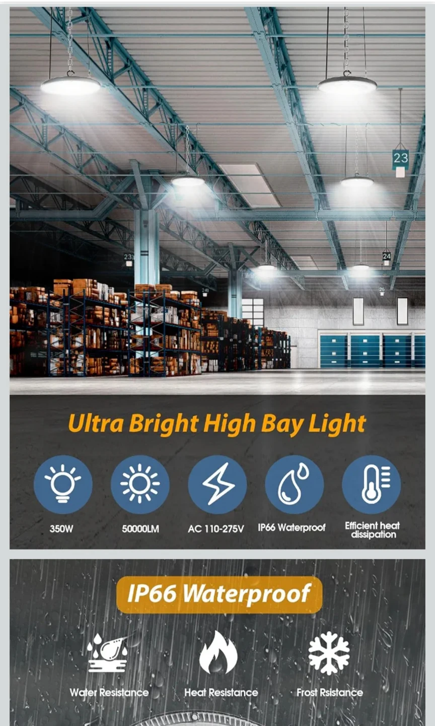 Ultra Bright High Bay Light 10pack - photo 4