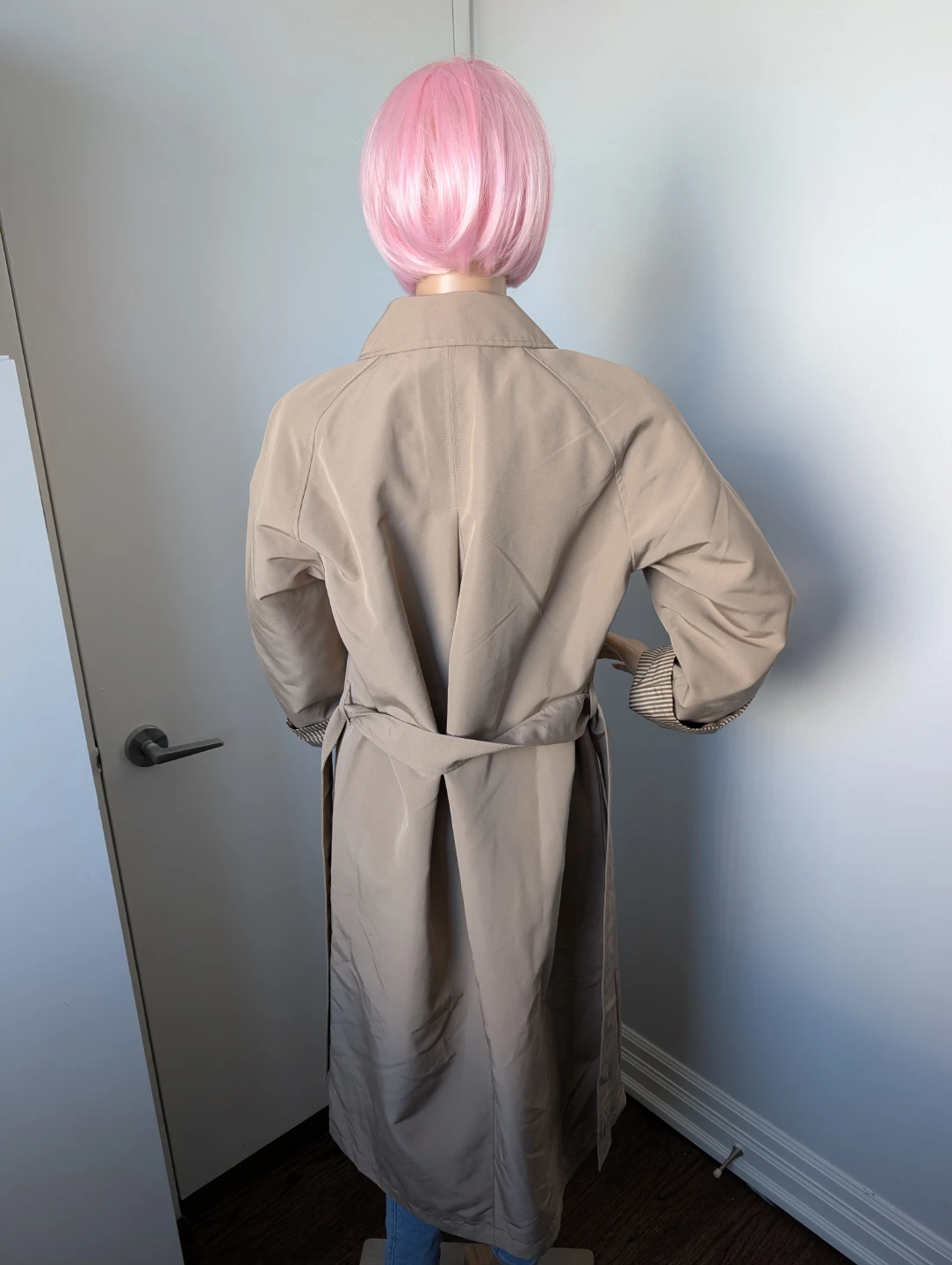 Vero Moda Beige Trench Coat with Belt - photo 5