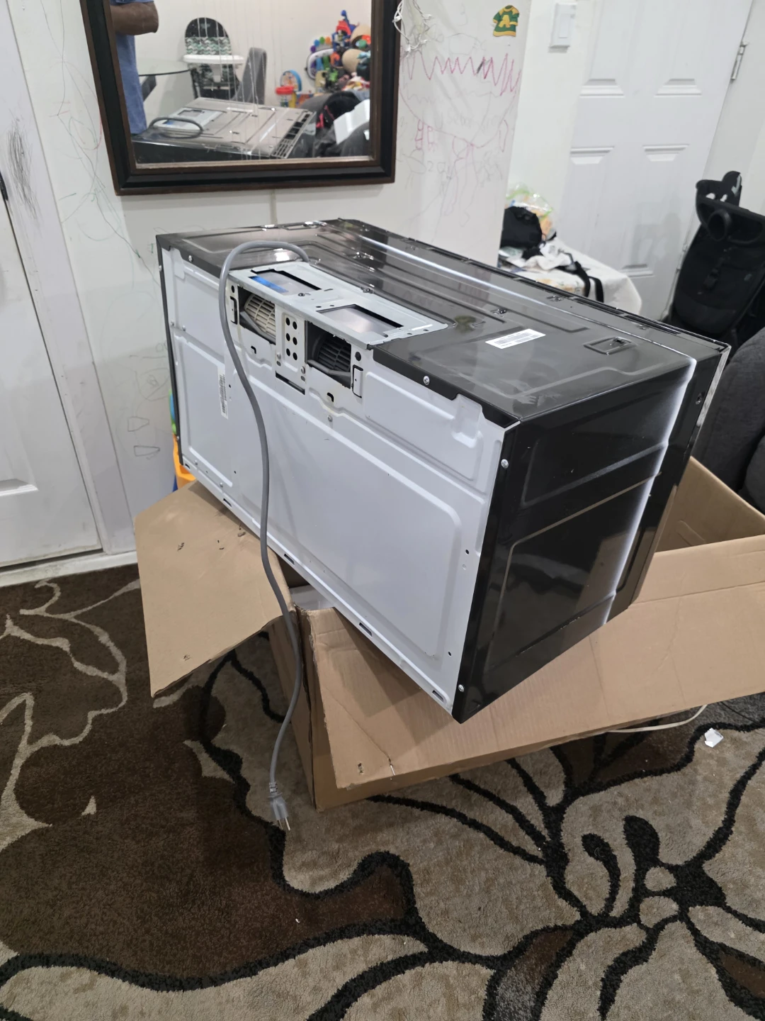 GE Stainless Steel Over-the-Range Microwave - photo 5