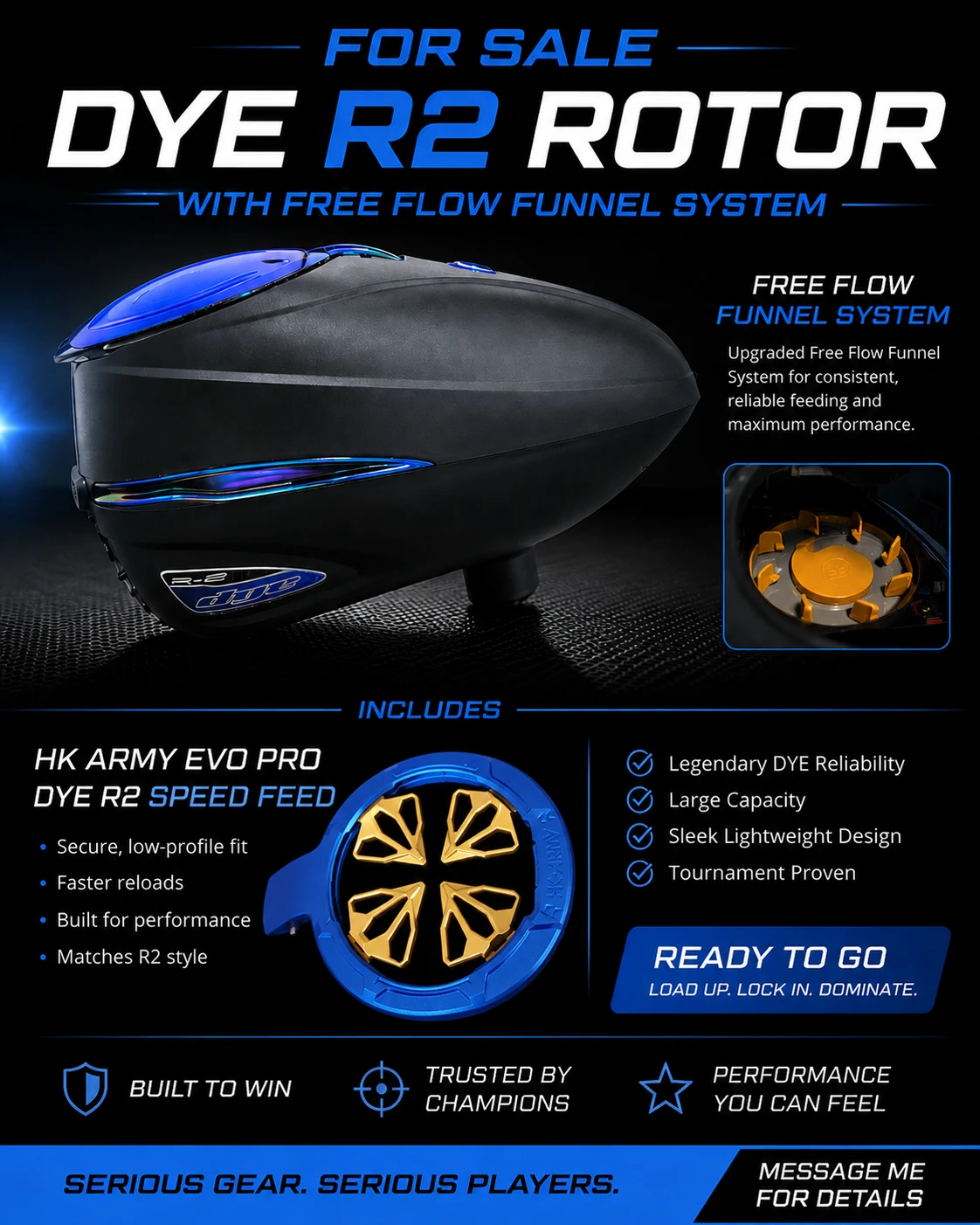 Dye Rotor R2 Paintball Loader