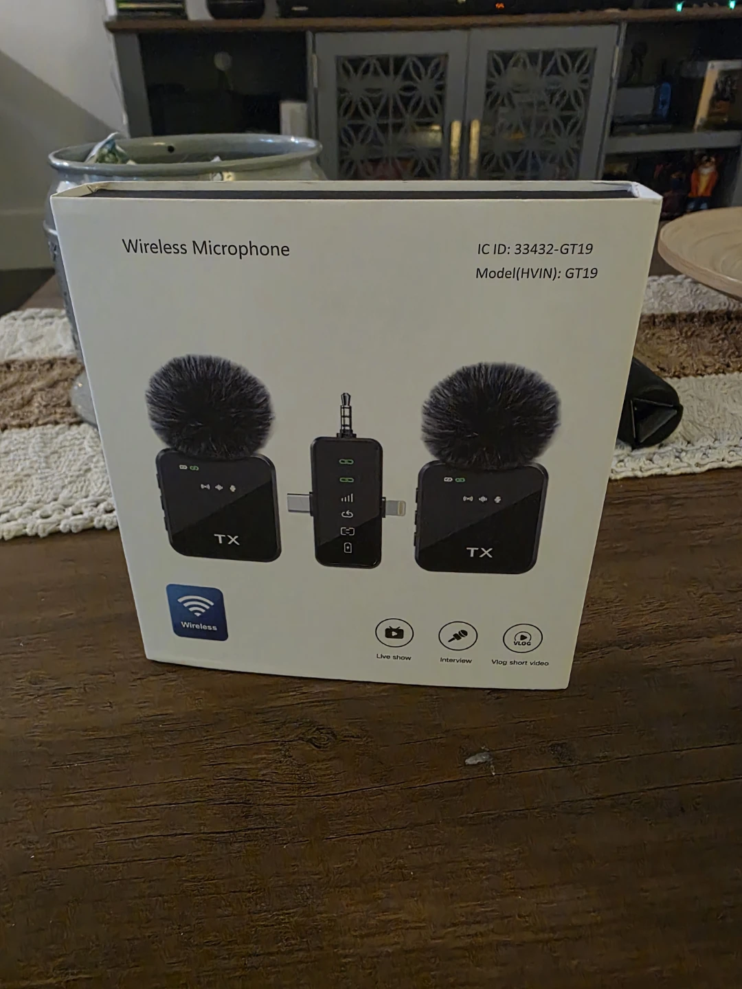 Wireless microphones
