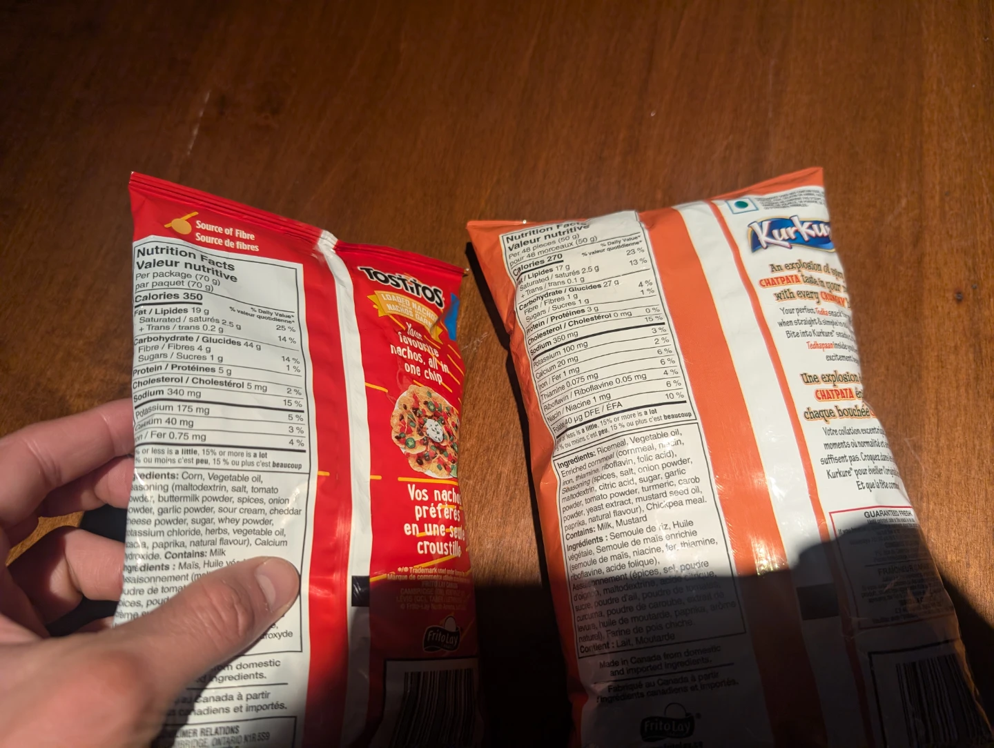 Tostitos Loaded Nachos & Kurkure Masala Munch Snack Bags - photo 2
