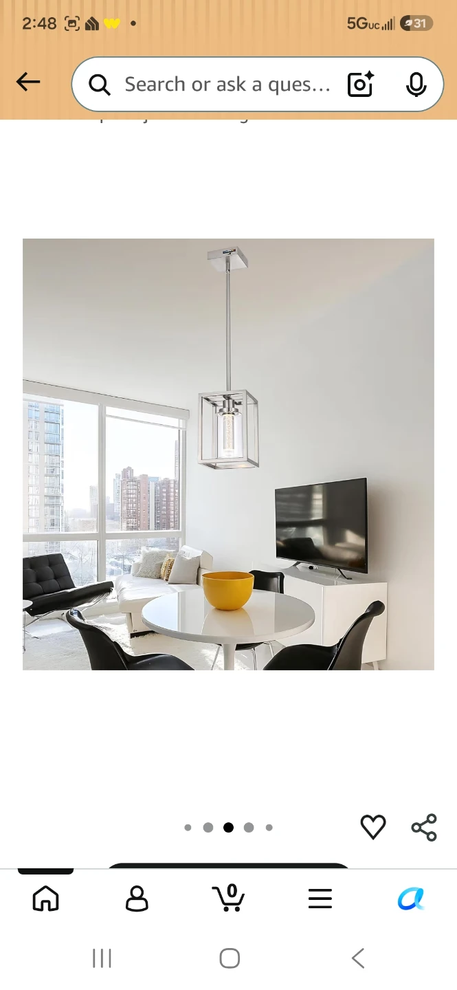 MELUCEE LED Pendant Light Fixture - photo 3