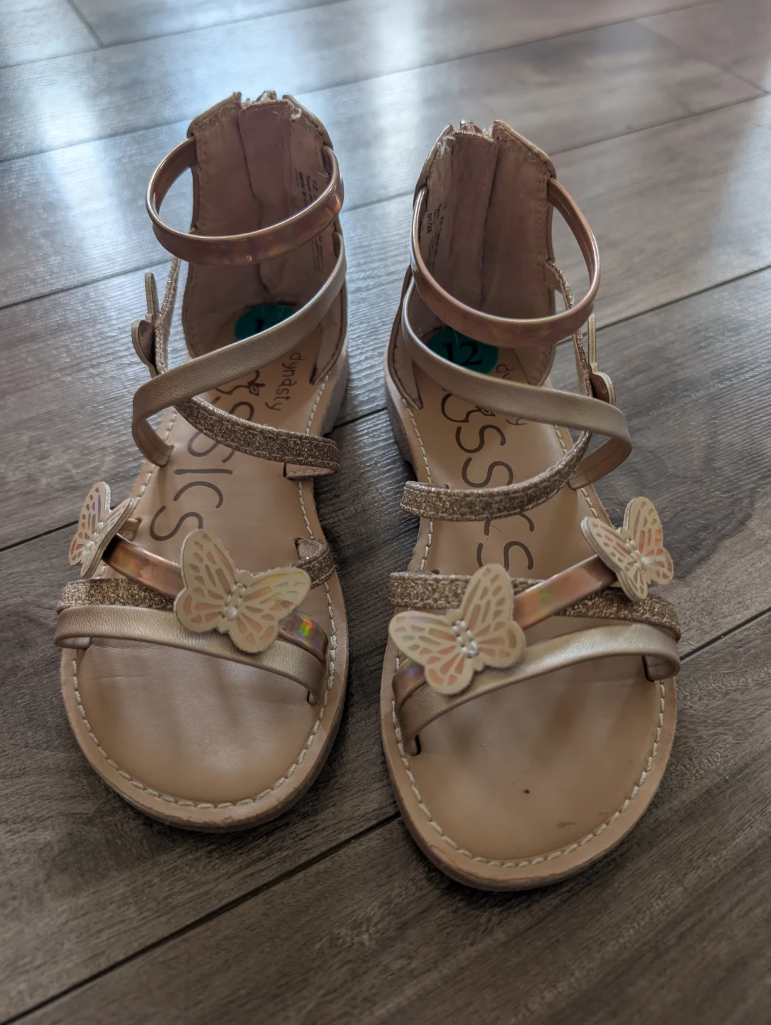 Butterfly Toddler Sandals Size 12 - photo 3