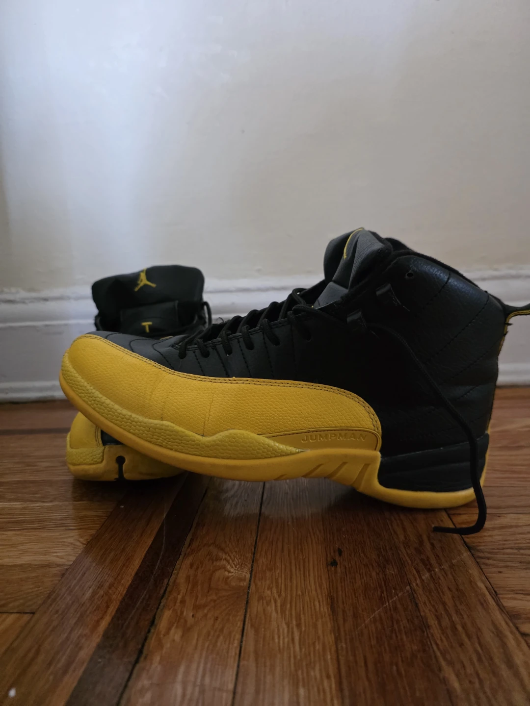 Jordan 12 Retro Taxi "Taxi" Men's Basketball Shoes