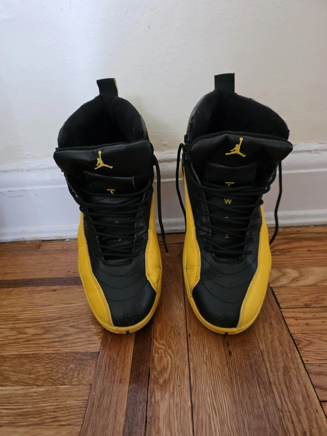 Jordan 12 Retro Taxi "Taxi" Men's Basketball Shoes - photo 4