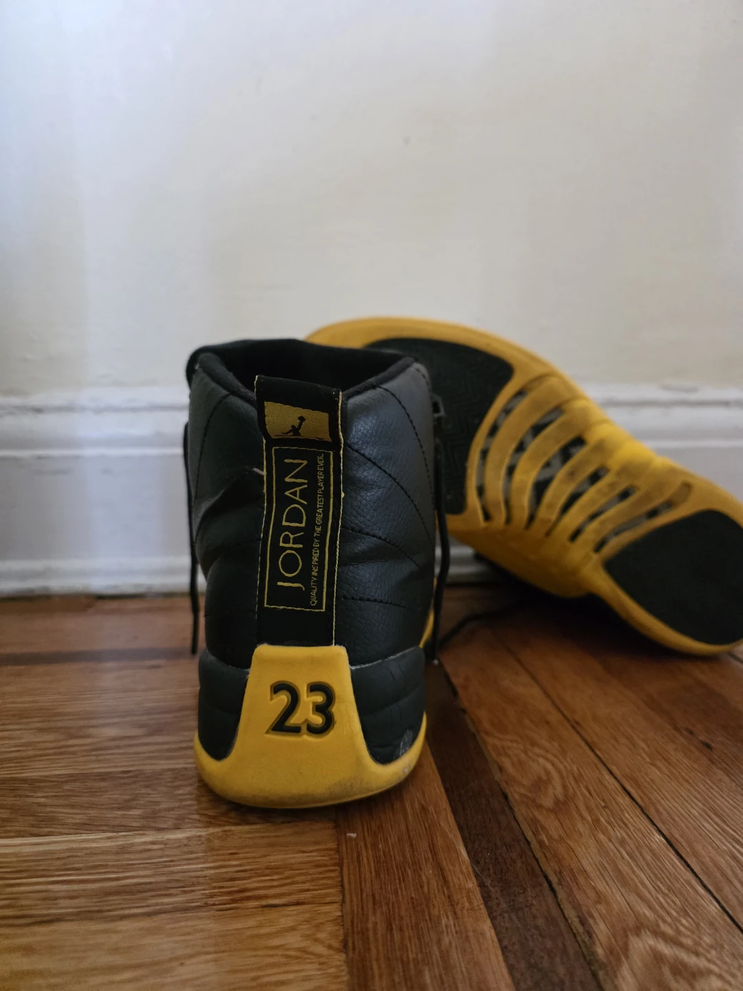 Jordan 12 Retro Taxi "Taxi" Men's Basketball Shoes - photo 5