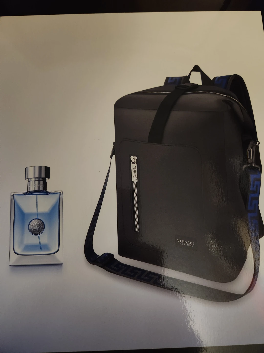 Versace Pour Homme Cologne with Backpack