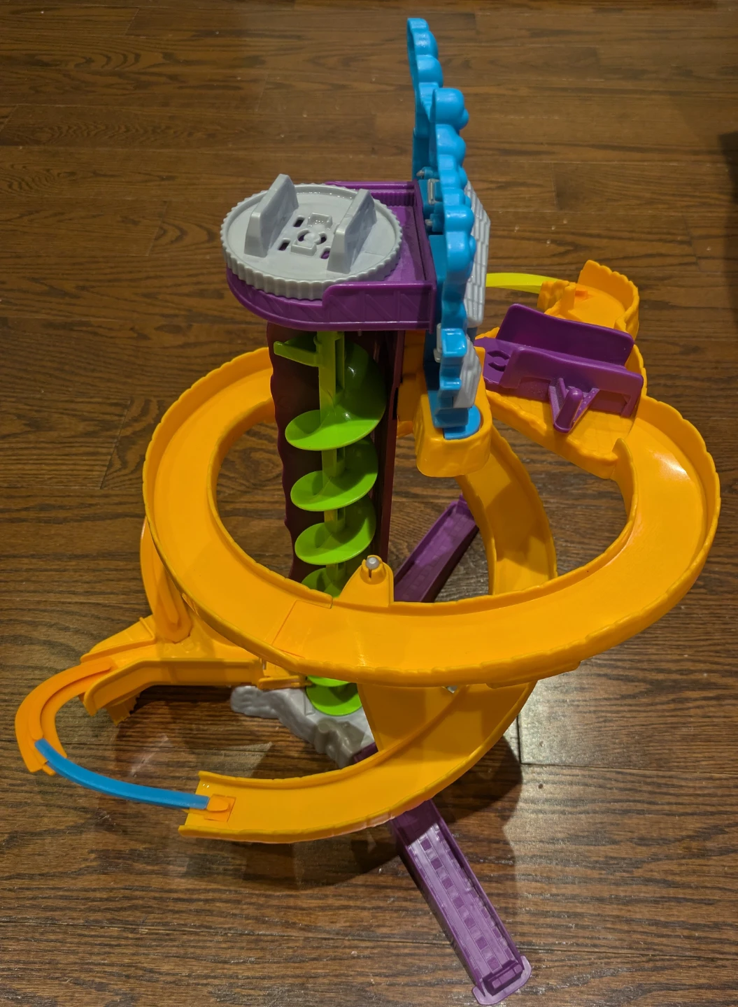 EUC Fisher-Price Thomas & Friends MINIS Steelworks Stunt Set - photo 2