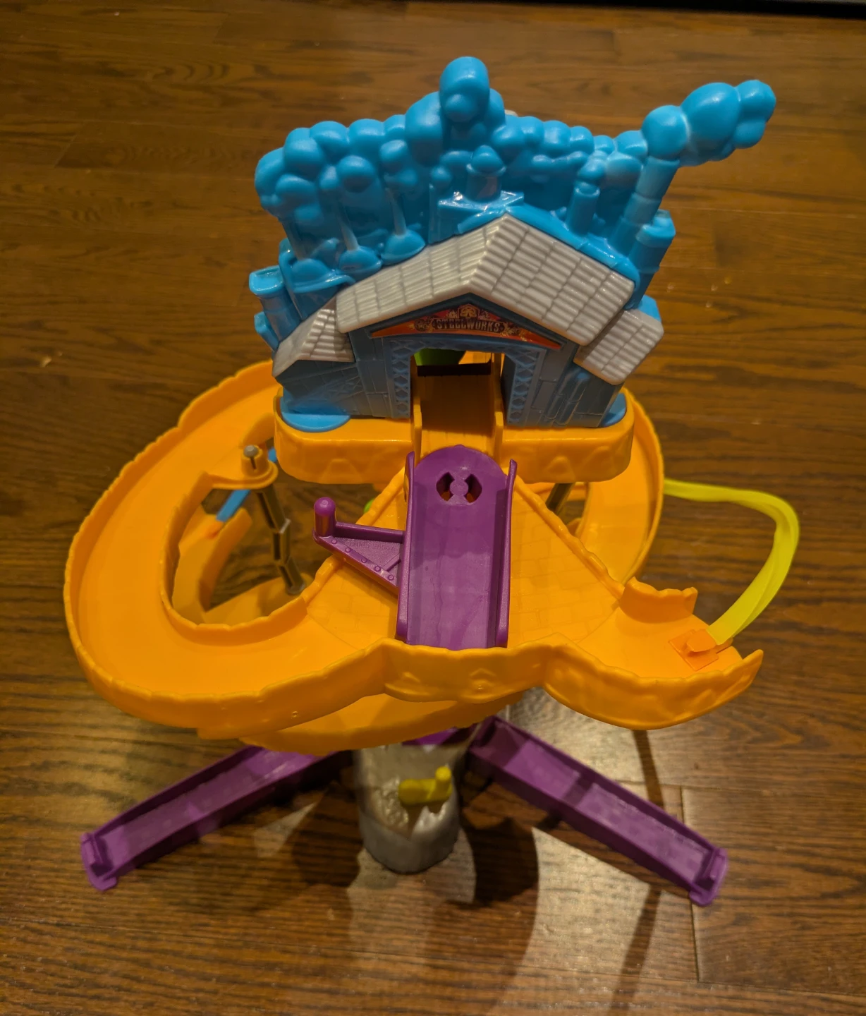 EUC Fisher-Price Thomas & Friends MINIS Steelworks Stunt Set - photo 3