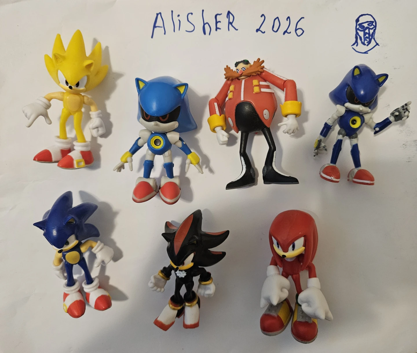 Sonic the Hedgehog Action Figure Lot