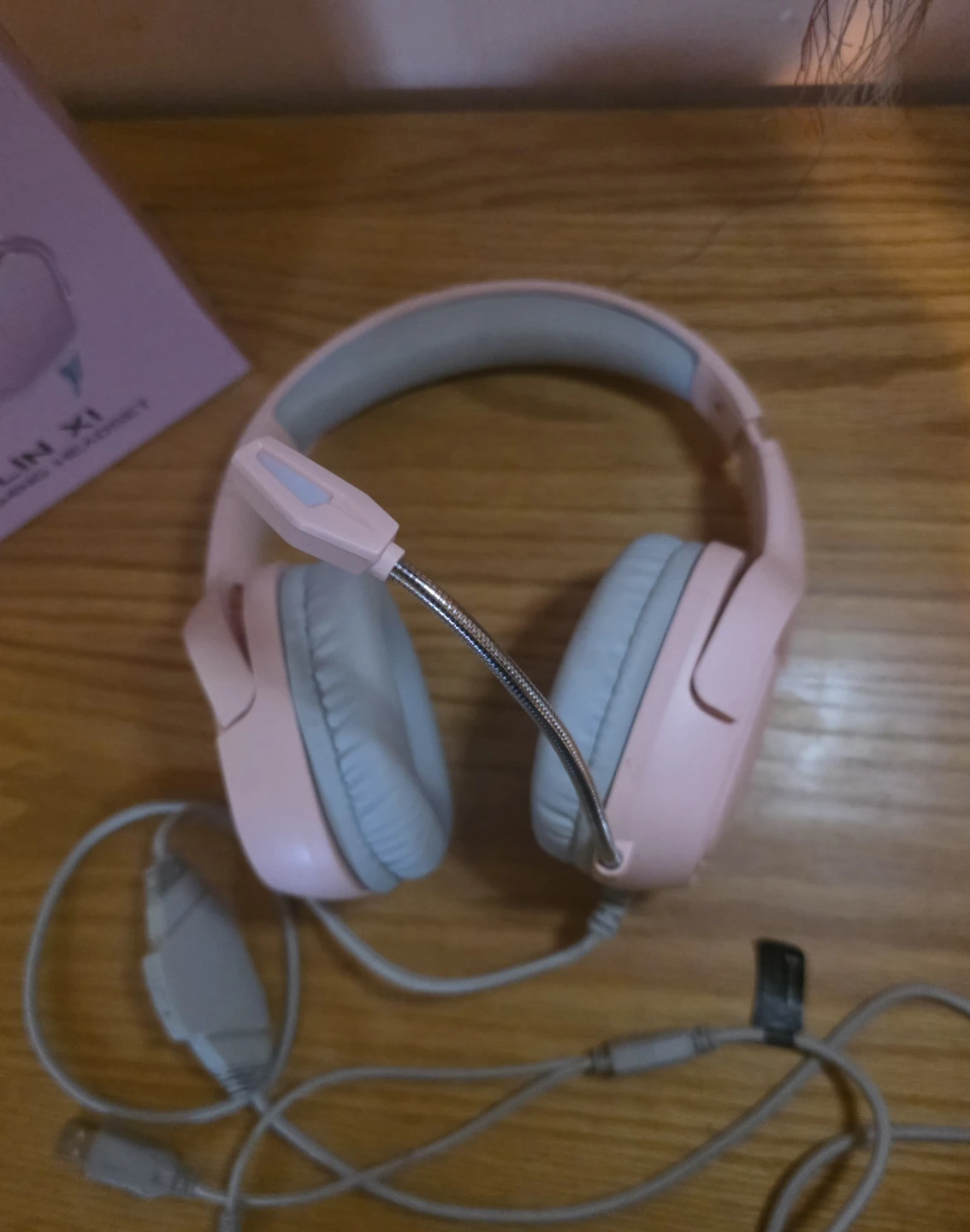 Black Shark Goblin XI Wired Gaming Headset - Pink - photo 2