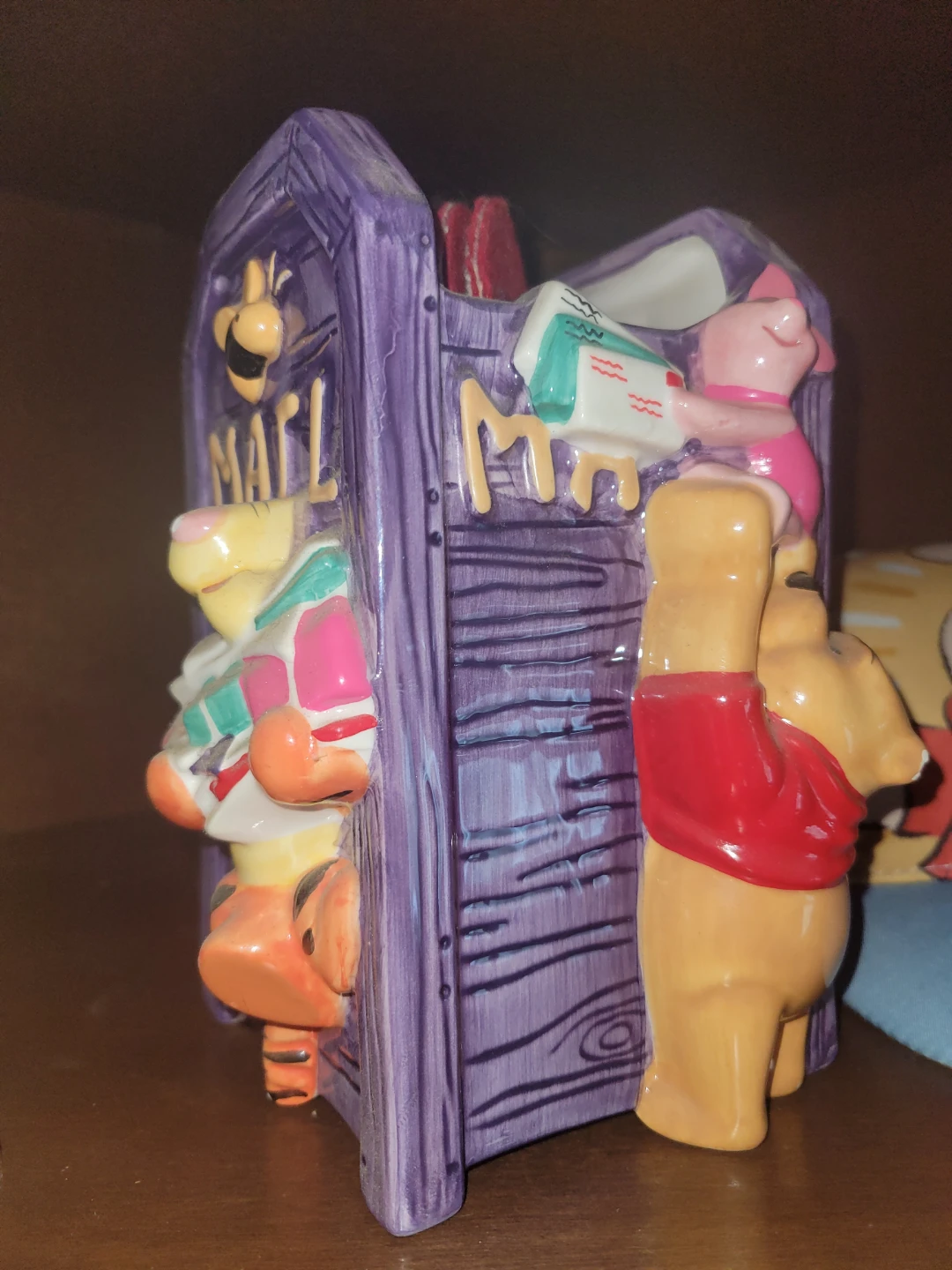 Winnie the Pooh Mailbox Cookie Jar