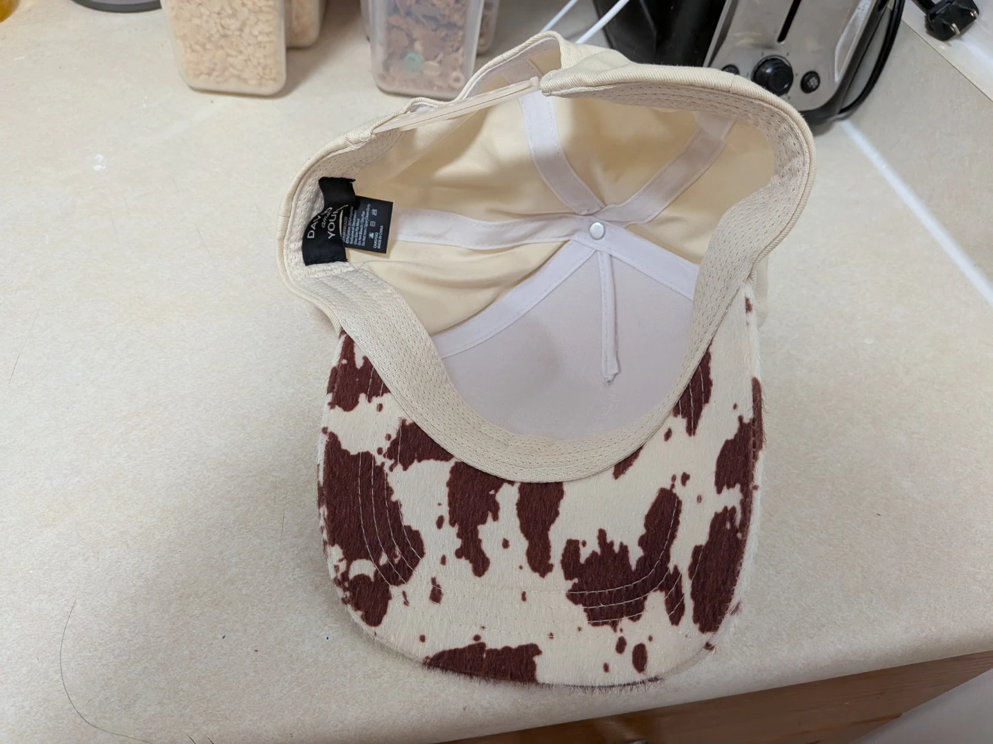 Cow Print Baseball Cap - photo 3