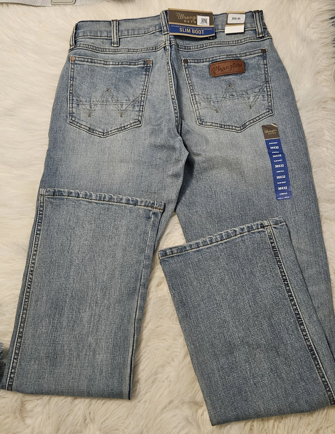 Wrangler Men's Retro Slim Boot Jeans 30x32 - photo 3