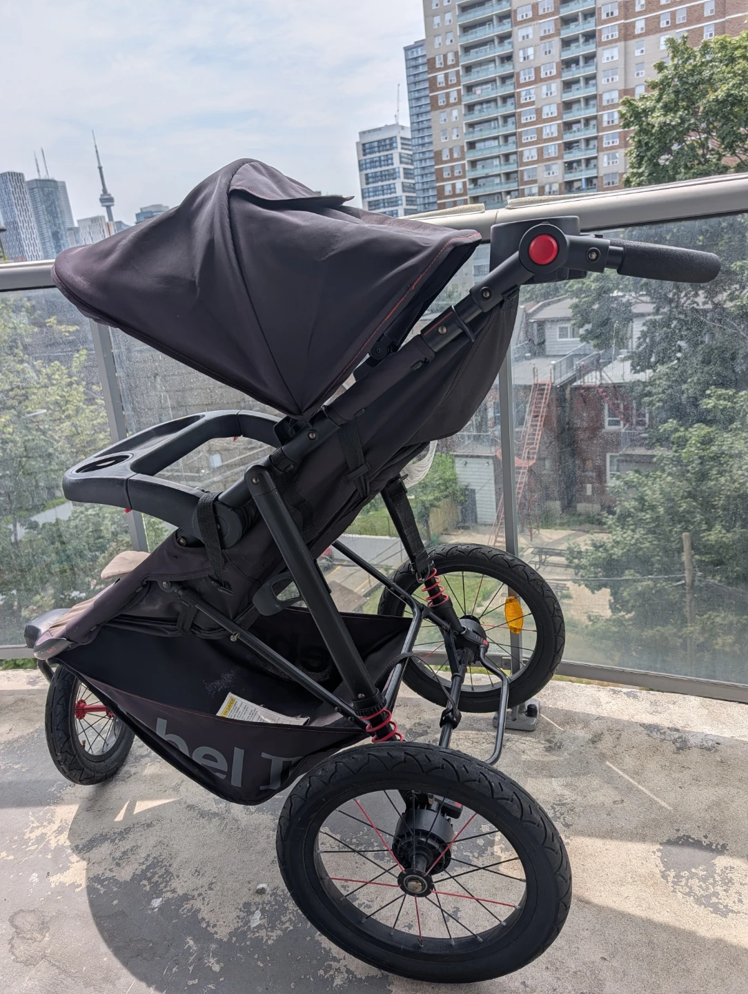 Jogging Stroller Black - Rebel - photo 5