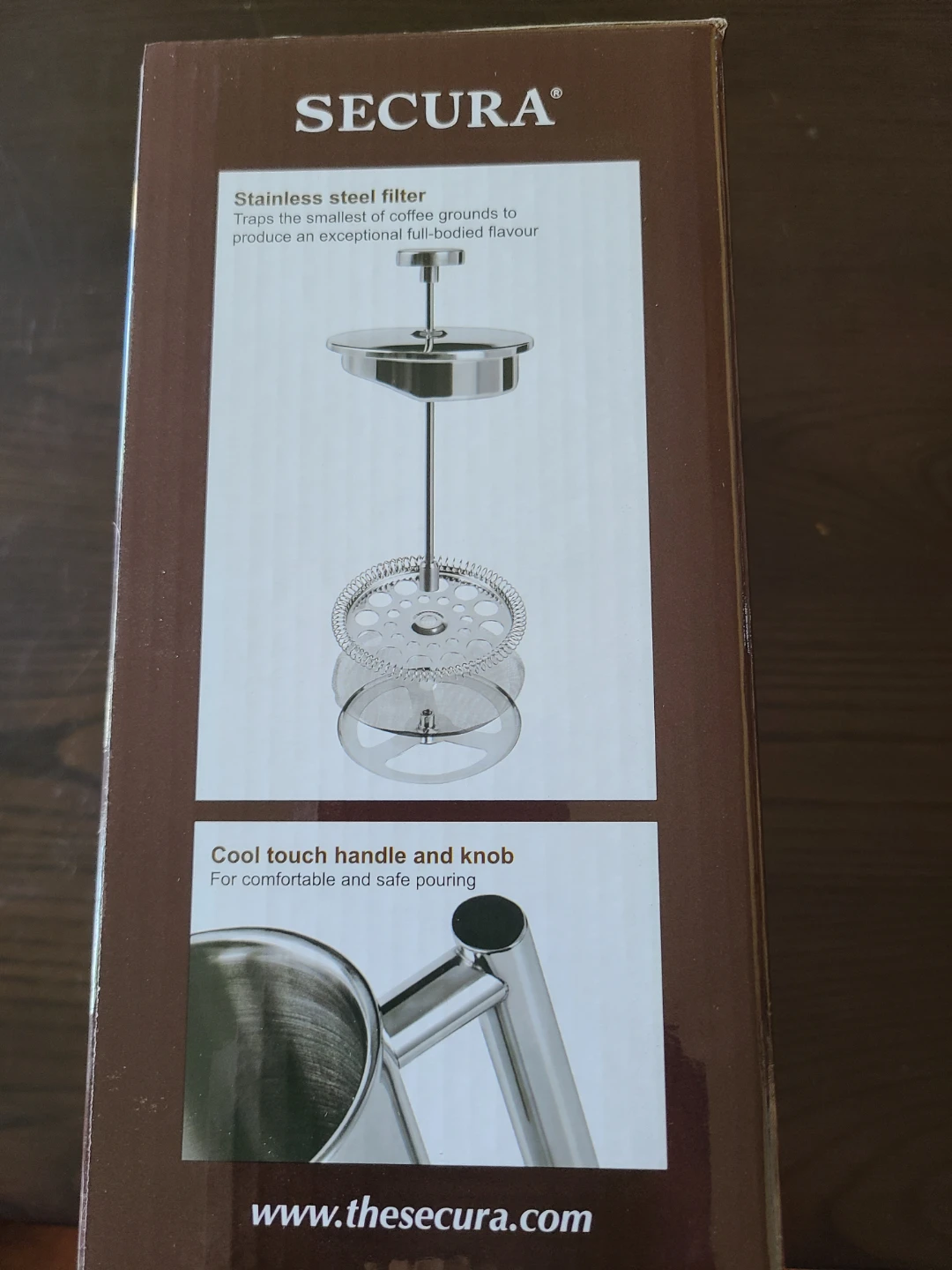 NEW  French Press Coffee Maker 34oz/1000ML Stainless Steel - photo 2