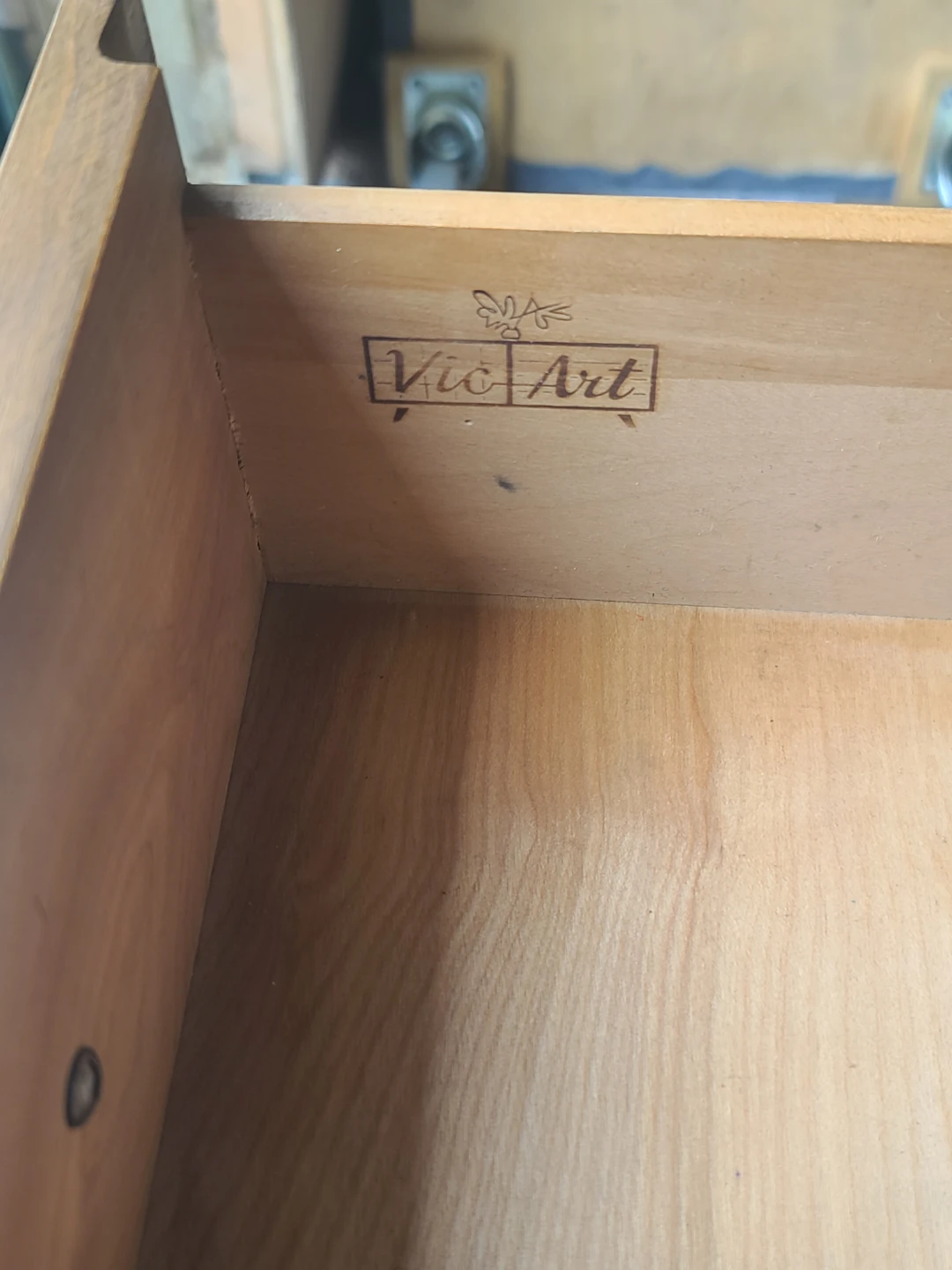 Mid-Century Modern Dresser and Nightstand Set - photo 3