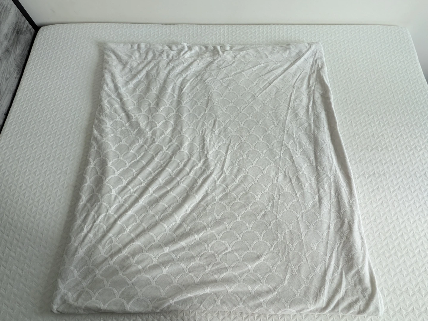 Light Grey plush throw blanket - photo 2