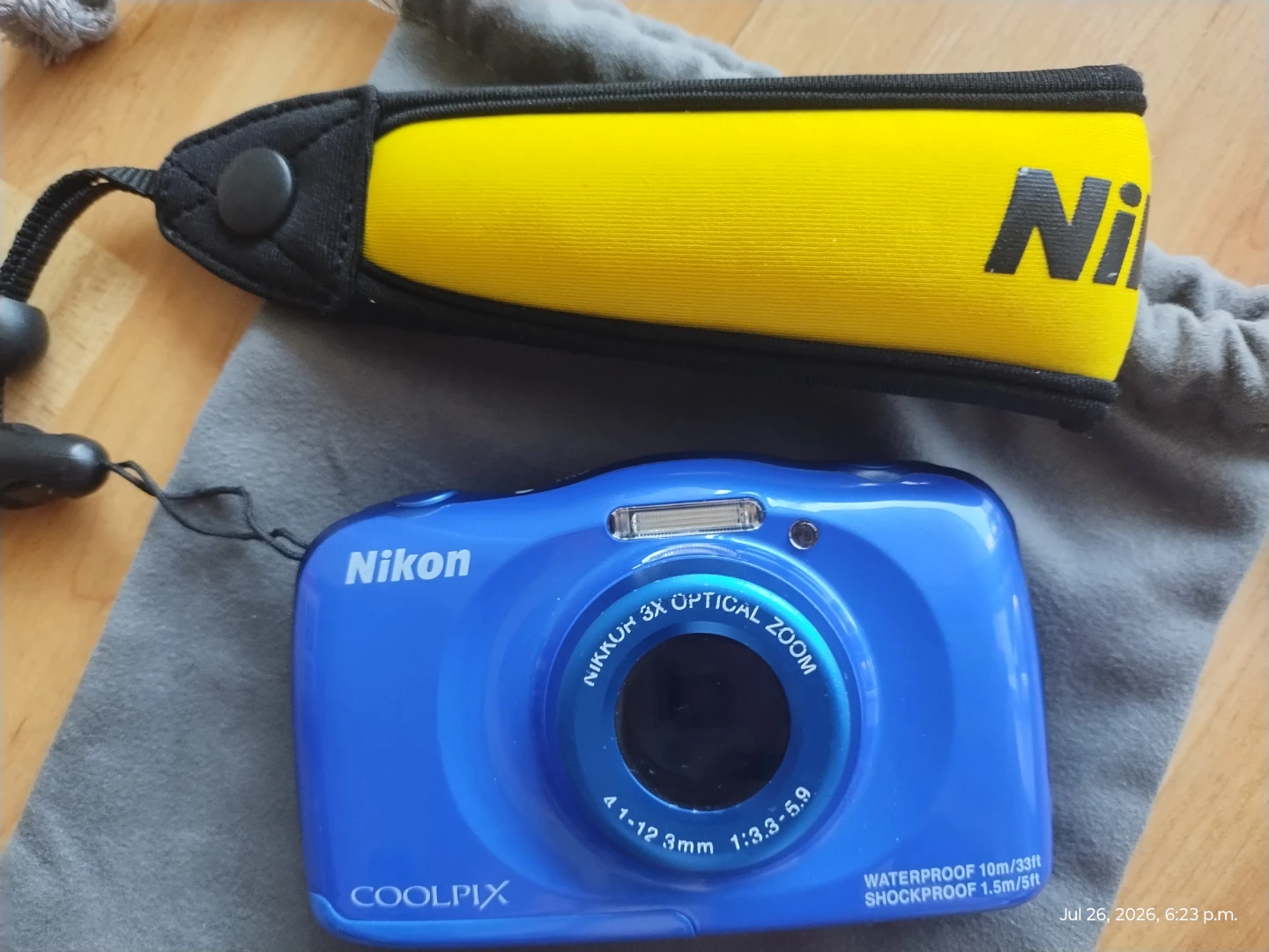 Nikon COOLPIX S33 Waterproof Digital Camera - Blue - photo 3