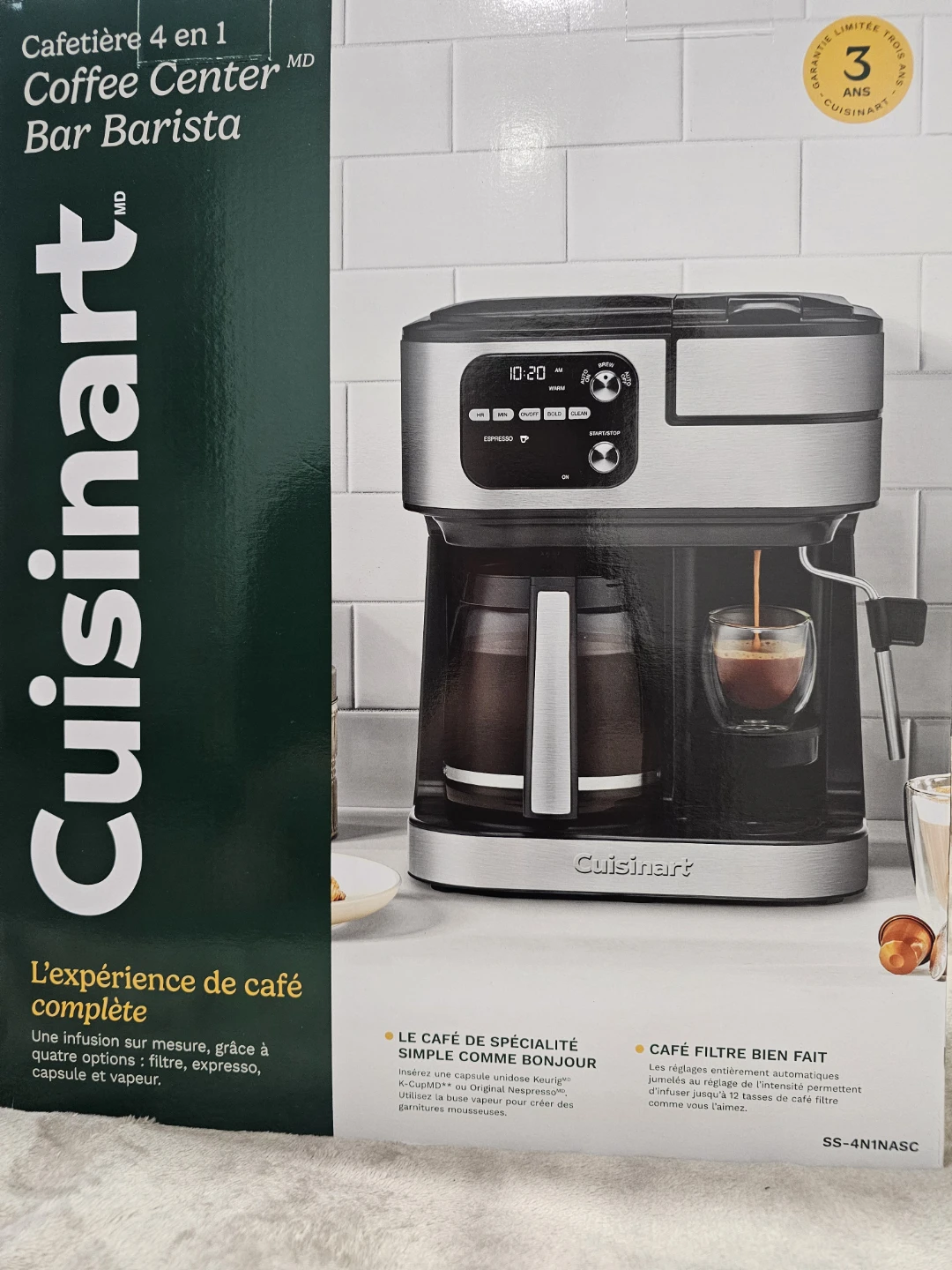 Cuisinart Coffee Centre Barista 4-in-1 Coffee Maker