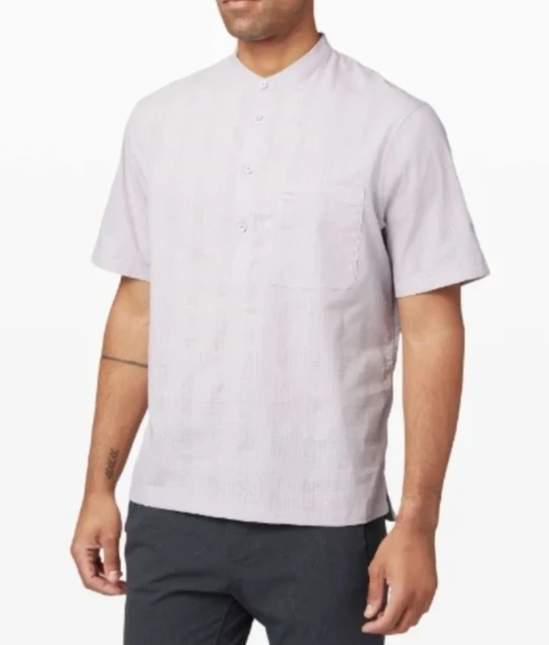 Lululemon Down to the Wire Henley T-Shirt (Men's L) - photo 4