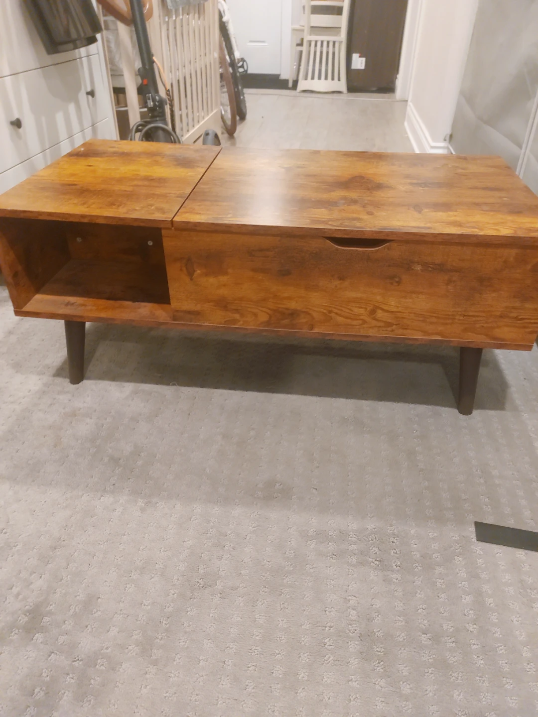 Lift Top Coffee Table with Storage