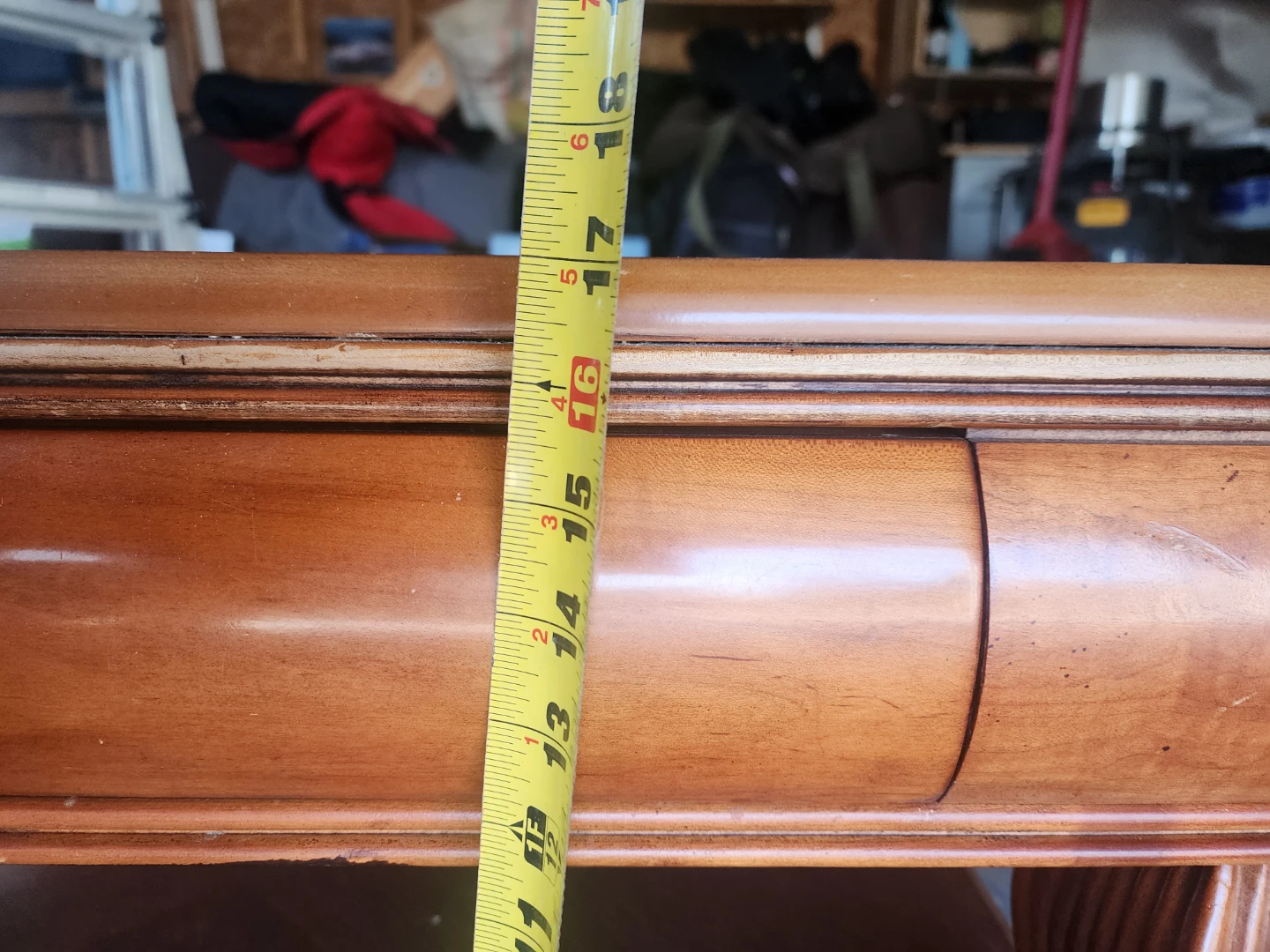 Wooden Coffee Table with Drawer - photo 5