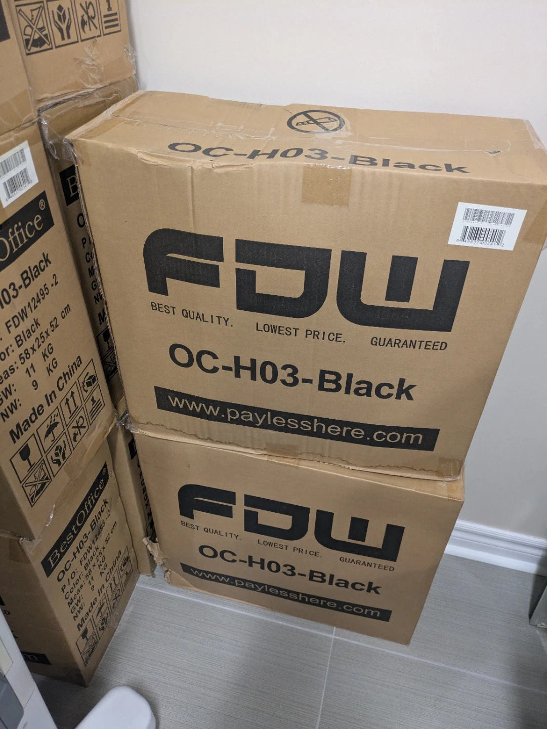 Brand New Black Office Chair