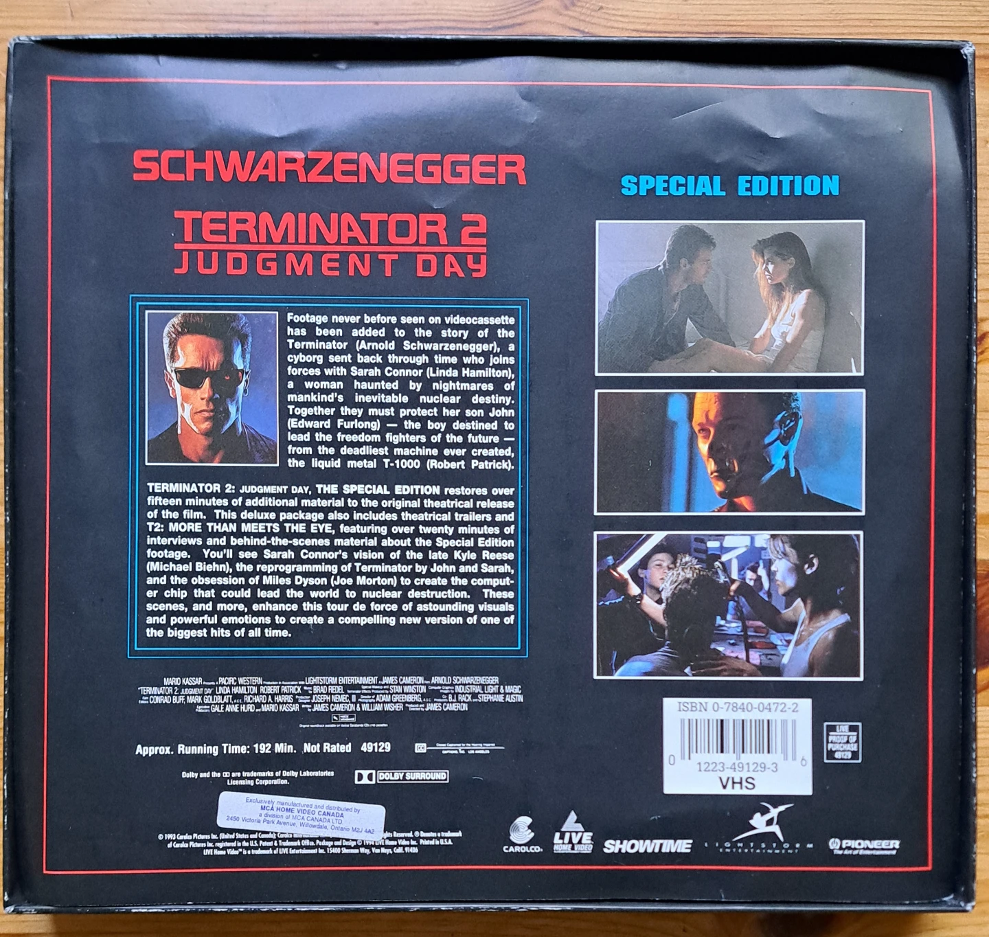 TERMINATOR 2 VHS SET - photo 2