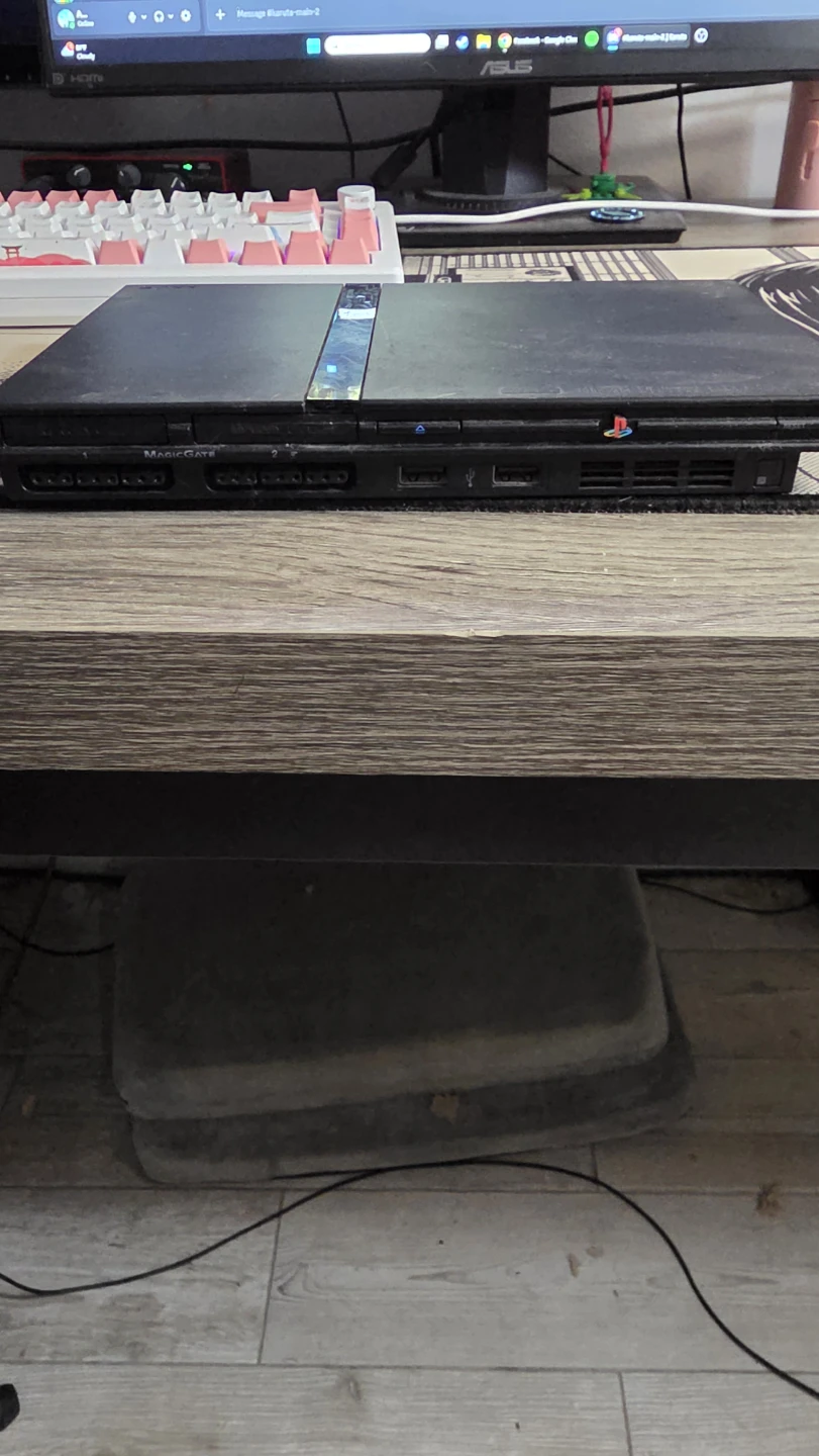 Ps2 Slim No wires, controllers, or memory cards - photo 2